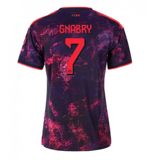 Bayern Munich Serge Gnabry #7 Alternativní Dres pro Dámské 2026-27 Krátký Rukáv Bayern Munich Serge Gnabry #7 Alternativní Dres pro Dámské 2026-27 Krátký Rukáv